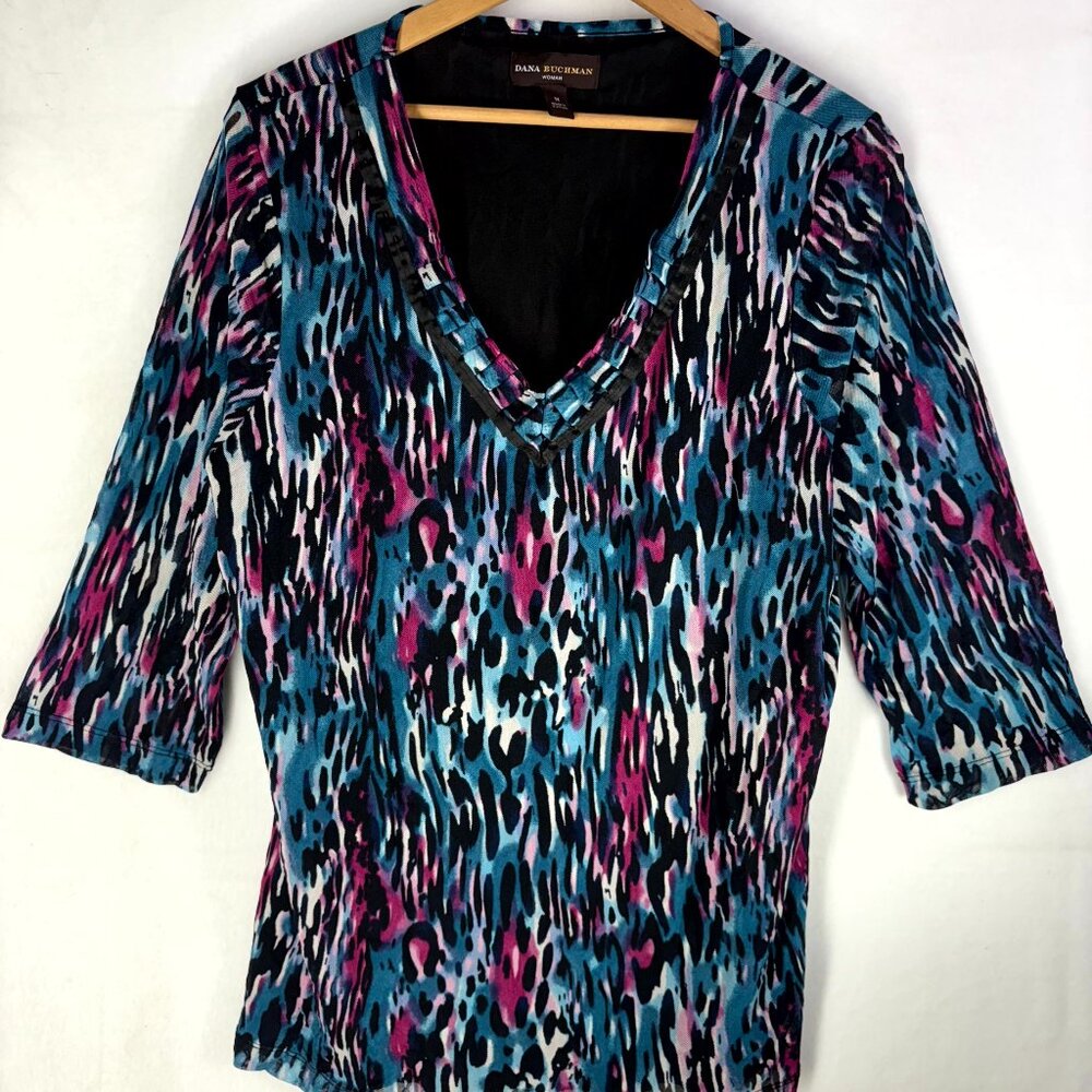 Dana Buchman Lightweight 3/4 Sleeve Top
